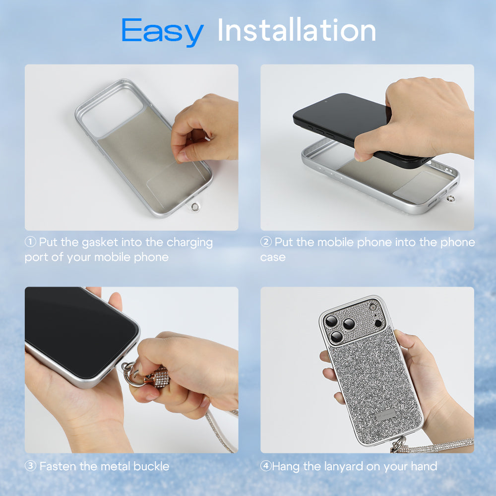 Diamond 3-in-1 Case Set – iPhone 16