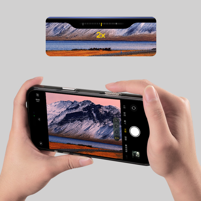 Transparentna Magnetna TPU Akrilna Maska – iPhone 14 Pro