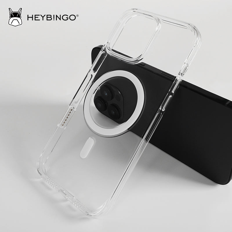 Transparentna Magnetna TPU Akrilna Maska – iPhone 17 Air