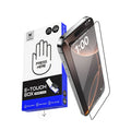 Premium zaštitno staklo za iPhone 15 Plus i iPhone 16 Plus uz E-Touch inovativnu kutiju.